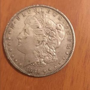 Morgan sliver coin
